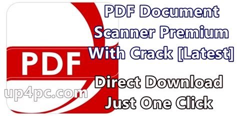 PDF Document Scanner Premium Crack 4.23.0.0 With Key 